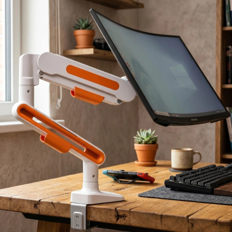 Rotating Monitor Arm Lift Base 13-32 Inch
