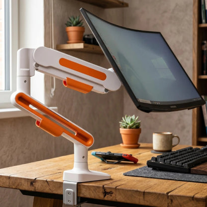 Rotating Monitor Arm Lift Base 13-32 Inch