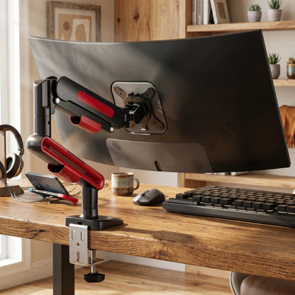 Rotating Monitor Arm Lift Base 13-32 Inch