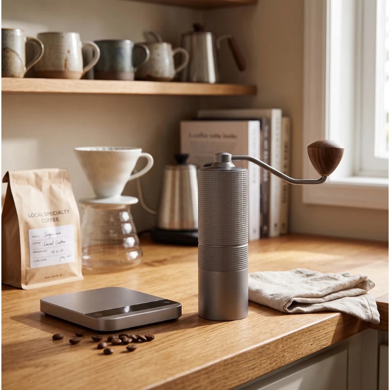 CNC Stainless Steel Manual Coffee Grinder