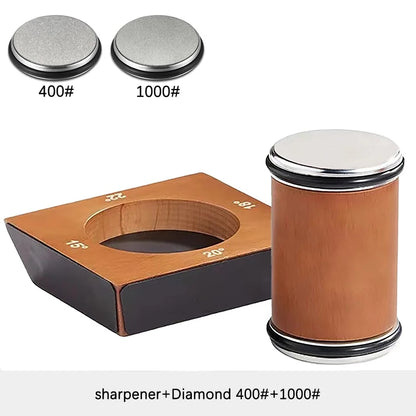 4-Angle Rolling Knife Sharpener Diamond Kit