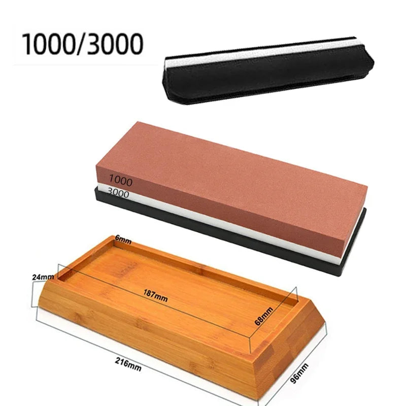 Dual-Grit Knife Sharpening Stone Kit 8000