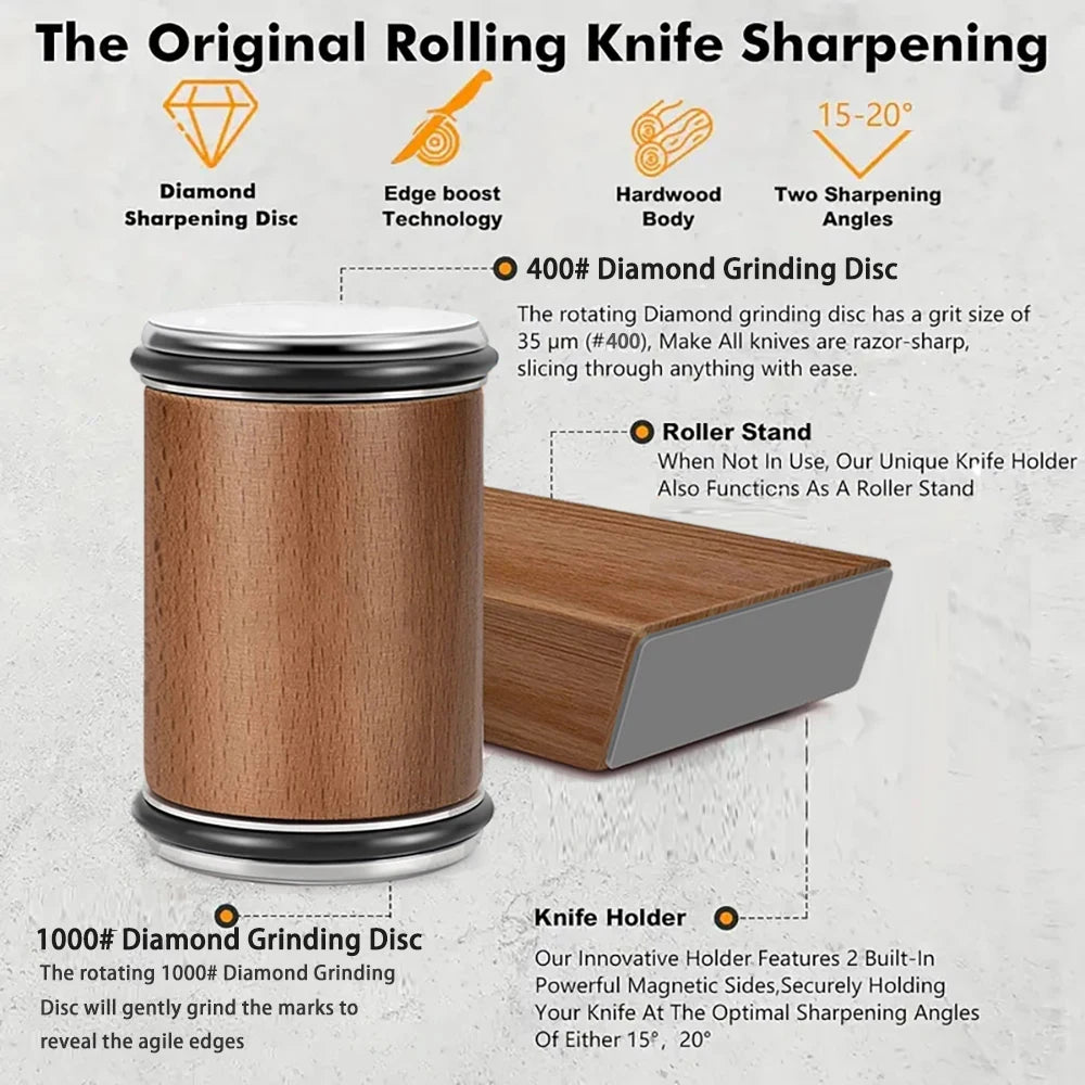 Rolling Knife Sharpener Magnetic Angle Kit