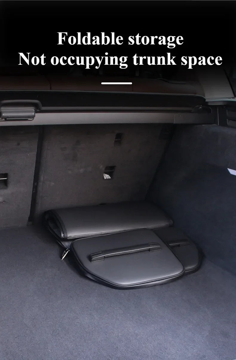 Nappa Leather Luxury Car Trunk Organizer