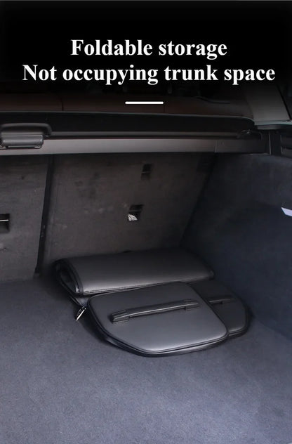 Nappa Leather Luxury Car Trunk Organizer