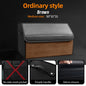 Suede Leather Car Trunk Organizer Box