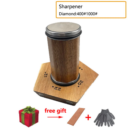 Diamond Rolling Knife Sharpener Stone Kit