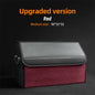 Suede Leather Car Trunk Organizer Box