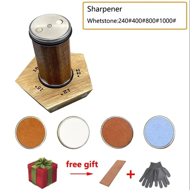 Diamond Rolling Knife Sharpener Stone Kit
