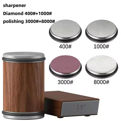 Diamond Rolling Knife Sharpener Stone Kit