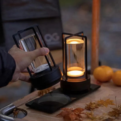 Industrial LED Cordless Table Lamp