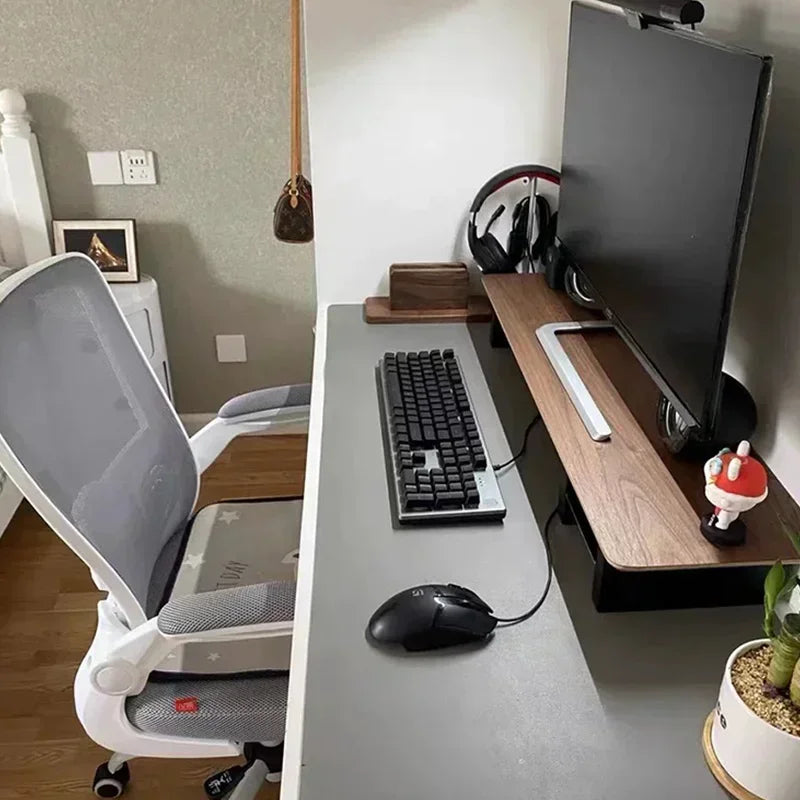 Solid Black Walnut Monitor Riser Stand