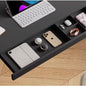 Solid Wood Under-Desk Drawer Organizer