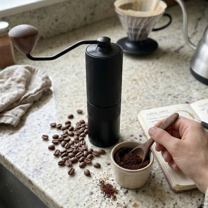 CNC Stainless Steel Manual Coffee Grinder